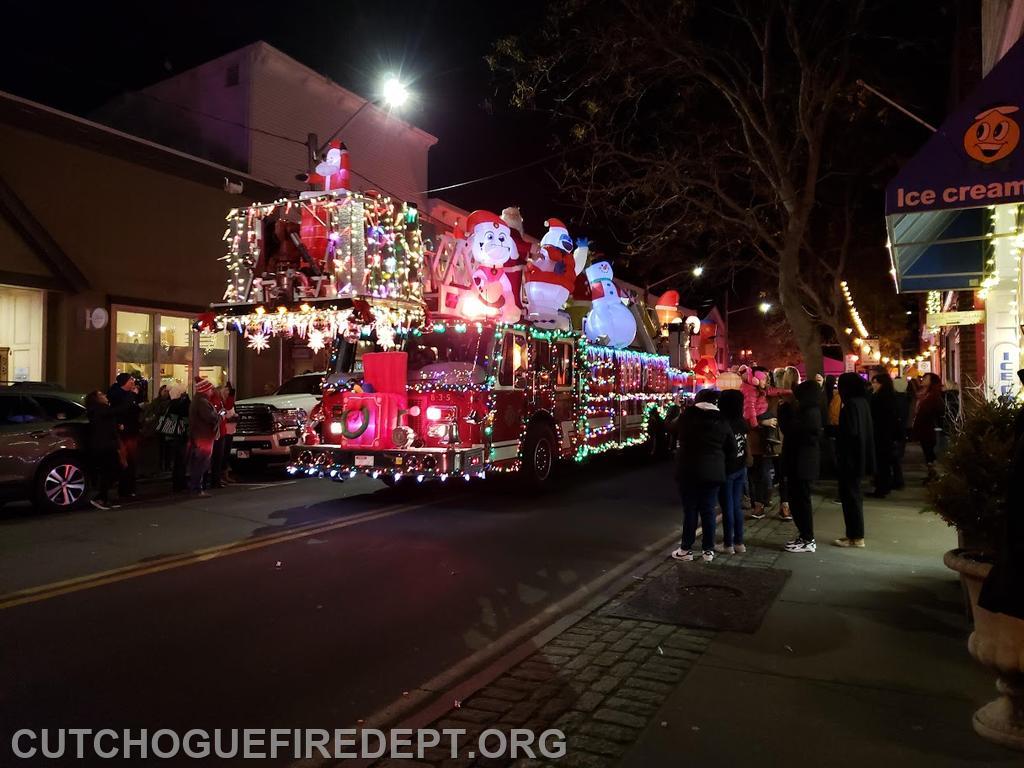 Tis the Season... CFD attends the Greenport Christmas Parade of Lights