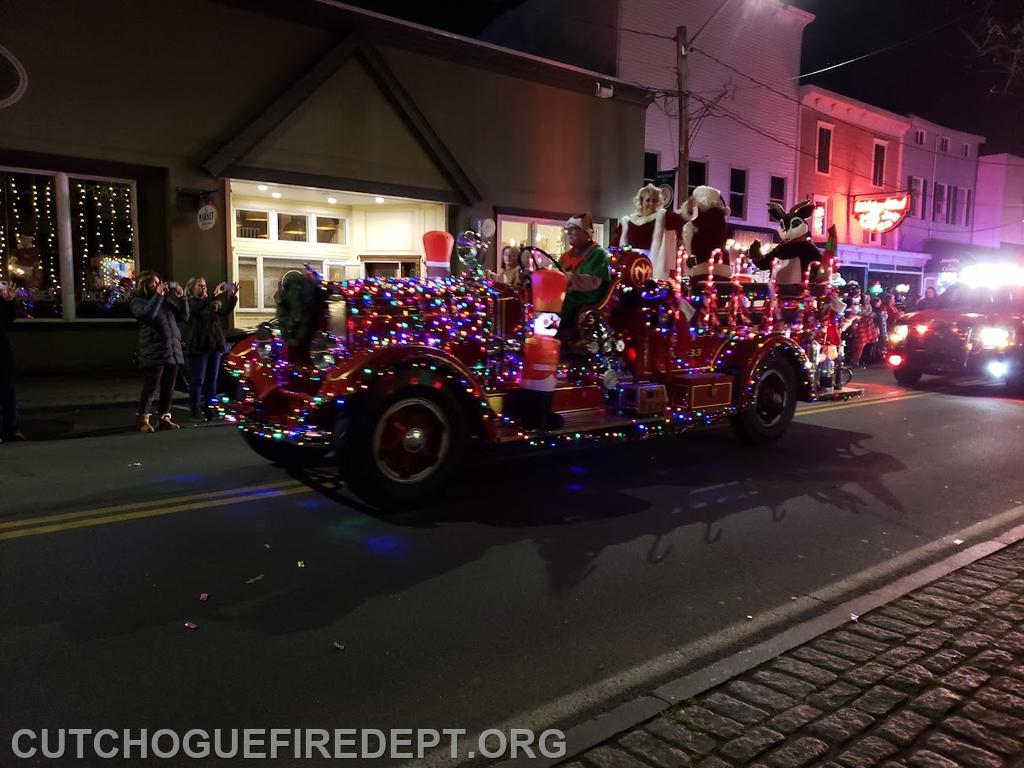 Tis the Season... CFD attends the Greenport Christmas Parade of Lights