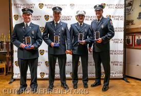 Silver Medal recipients: Lt. Ken Pearsall III, Lt. Christian Figurniak, Capt. Joseph Hinton, Lt. Bryan Zissel