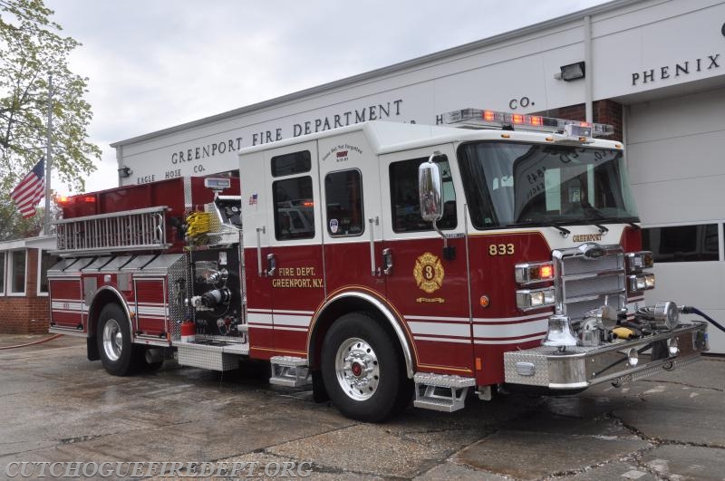 CFD Attends Wetdown as Greenport Christens New Engine - Cutchogue Fire ...